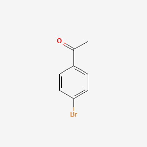 1-(4-Bromophenyl)ethanone chemical structure (CAS 99-90-1)