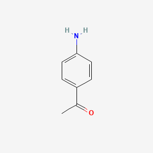 1-(4-Aminophenyl)ethanone chemical structure (CAS 99-92-3)