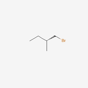 (R)-1-Bromo-2-methylbutane chemical structure (CAS 99032-67-4)
