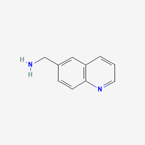 6-Aminomethylquinoline chemical structure (CAS 99071-54-2)