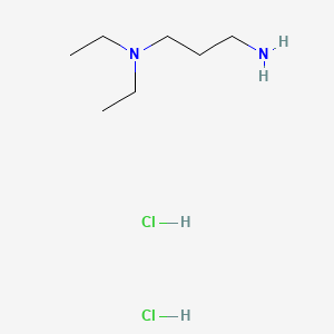 N1,N1-Diethylpropane-1,3-diamine dihydrochloride chemical structure (CAS 99310-71-1)