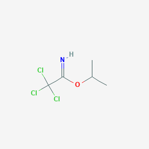 Isopropyl 2,2,2-trichloroacetimidate chemical structure (CAS 99418-52-7)