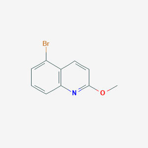 5-Bromo-2-methoxyquinoline chemical structure (CAS 99455-06-8)