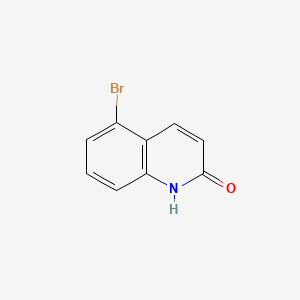 5-Bromoquinolin-2(1H)-one chemical structure (CAS 99465-09-5)