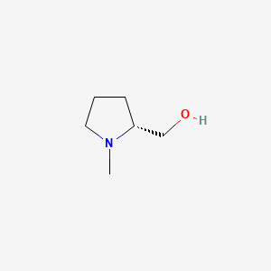 N-Methyl-D-prolinol chemical structure (CAS 99494-01-6)