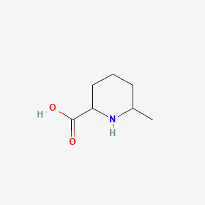 6-Methylpiperidine-2-carboxylic acid chemical structure (CAS 99571-58-1)