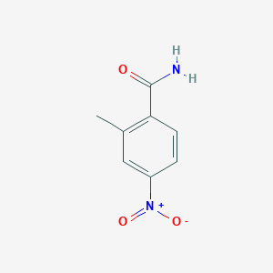2-Methyl-4-nitrobenzamide chemical structure (CAS 99584-16-4)