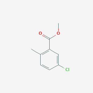 Methyl 5-chloro-2-methylbenzoate chemical structure (CAS 99585-13-4)