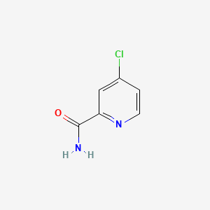 4-Chloropicolinamide chemical structure (CAS 99586-65-9)