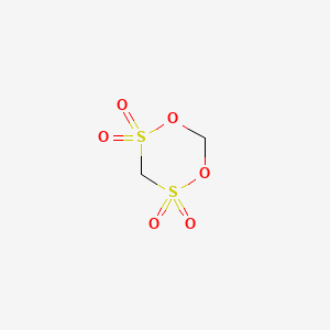 1,5,2,4-Dioxadithiane 2,2,4,4-tetraoxide chemical structure (CAS 99591-74-9)