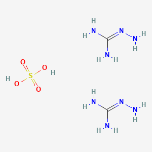 Aminoguanidine hemisulfate chemical structure (CAS 996-19-0)