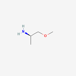 (R)-1-Methoxypropan-2-amine chemical structure (CAS 99636-38-1)
