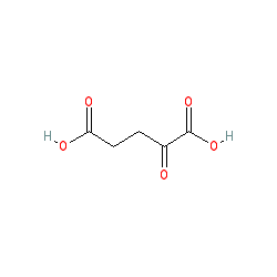 Potassium 4-carboxy-2-oxobutanoate chemical structure (CAS 997-43-3)