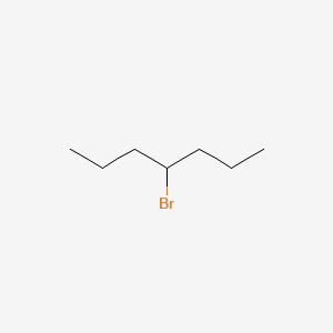 4-Bromoheptane chemical structure (CAS 998-93-6)