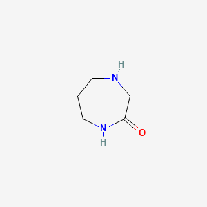 1,4-Diazepan-2-one chemical structure (CAS 99822-50-1)