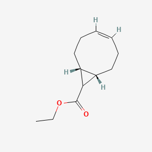 (1R,8S,9S,Z)-ethyl bicyclo[6.1.0]non-4-ene-9-carboxylate chemical structure