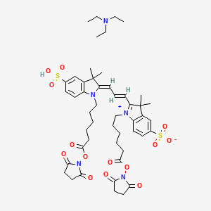 Cy 3 (Non-Sulfonated) (triethylamine) chemical structure