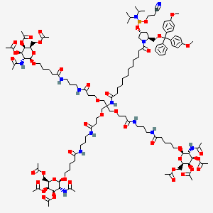 GalNAc-L96 Phosphoramidite chemical structure