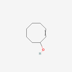 equatorial (E)-Cyclooct-2-enol chemical structure
