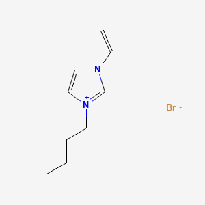 3-Butyl-1-vinyl-1H-imidazol-3-ium bromide chemical structure