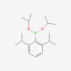 Diisopropyl (2,6-diisopropylphenyl)boronate chemical structure