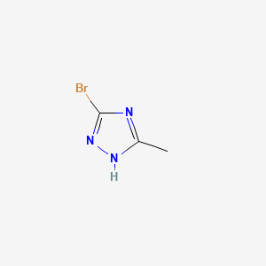 5-Bromo-3-methyl-1H-1,2,4-triazole chemical structure