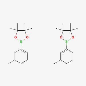3-Methylcyclohexene-boronic Acid Pinacol Ester(isomers mixture) chemical structure
