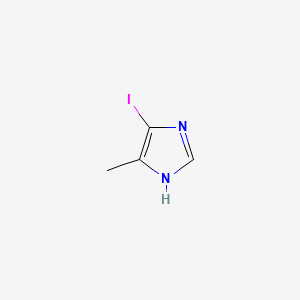 4-Iodo-5-methyl-1H-imidazole chemical structure
