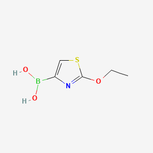 (2-Ethoxythiazol-4-yl)boronic acid chemical structure