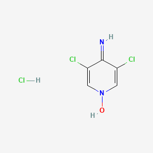 4-Amino-3,5-dichloropyridine 1-oxide xhydrochloride chemical structure