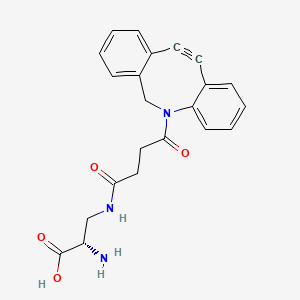 H-D-Dap(DBCO)-OH chemical structure