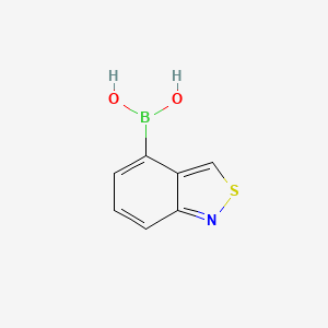 Benzo[c]isothiazol-4-ylboronic acid chemical structure