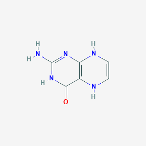 2-Amino-1,5-dihydropteridin-4-ol chemical structure