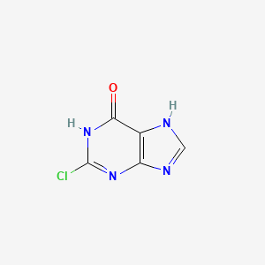 2-Chloro-7H-purin-6-ol chemical structure
