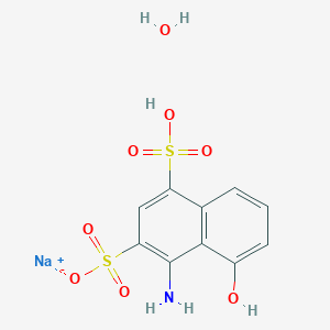 1-Amino-8-naphthol-2,4-disulfonic Acid Monosodium Salt Hydrate chemical structure